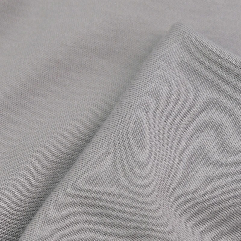 Wholesale 290gsm 86.8% Lyocell 13.2% SP natural and environmentally friendly tops and clothing