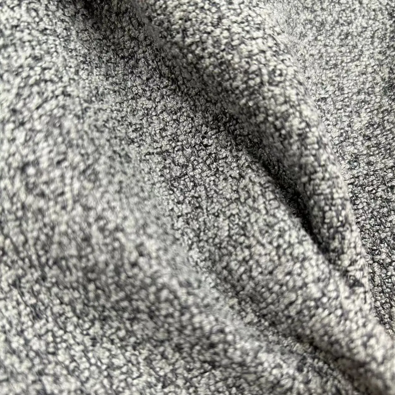 Factory Sale Durable High Quality Cost Price  100Polyester waterproof hessian linen fabric for sofa boucle fabric upholstery