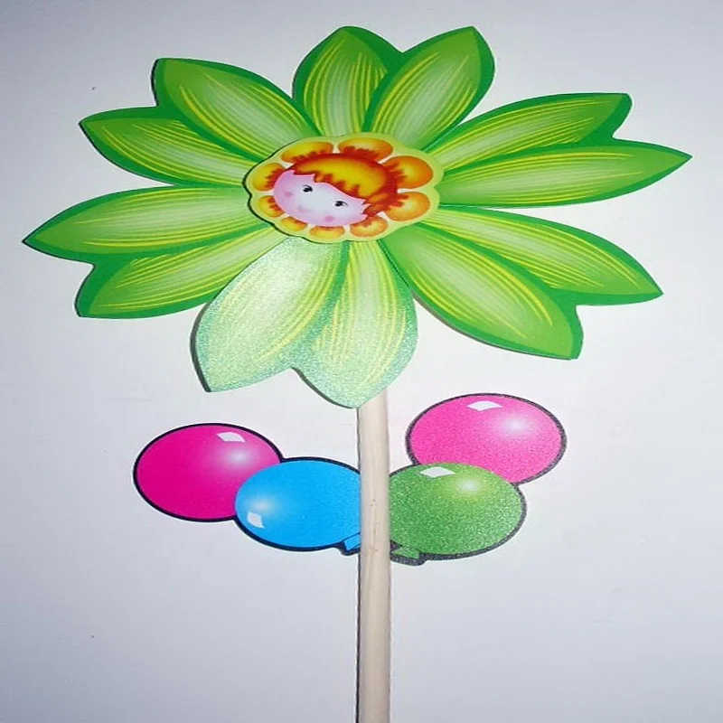 Promotional custom design pinwheel on sales