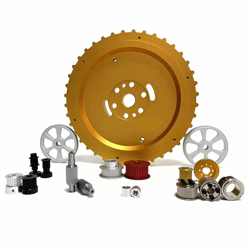 weite high precision 40 teeth trapezoidal tooth taper lock timing belt pulley bar gear box