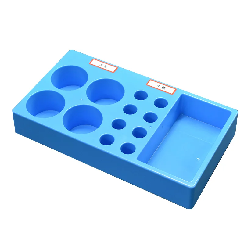 ABS Laboratory Combination Test Tube Rack Urine Specimen RackTest Tube Rack Storage Box Laboratory Centrifuge Test Tube Rack