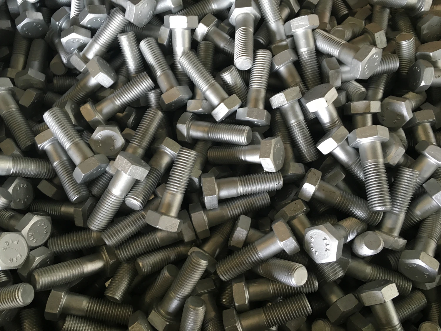 Hex bolts f10t hdg hex bolt hexagon bolt galvanized with nut and washer
