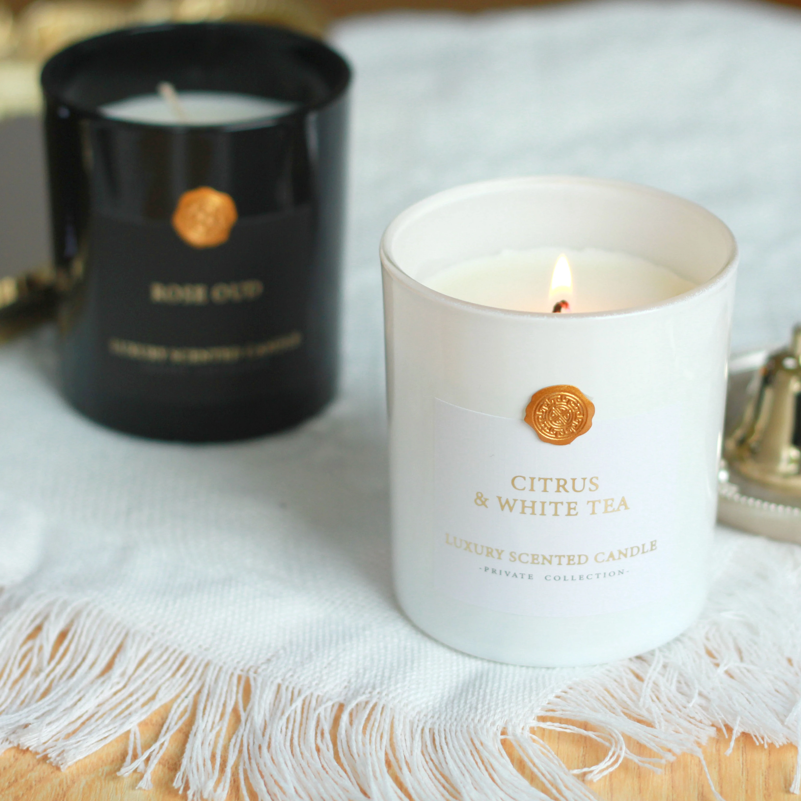 wholesale  novelty private label scented candles with tube packaging