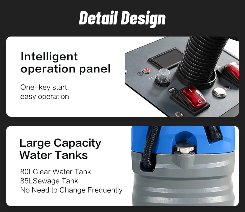 Factory Price Customized Battery Electric Floor Cleaning Scrubber Machine Dryer