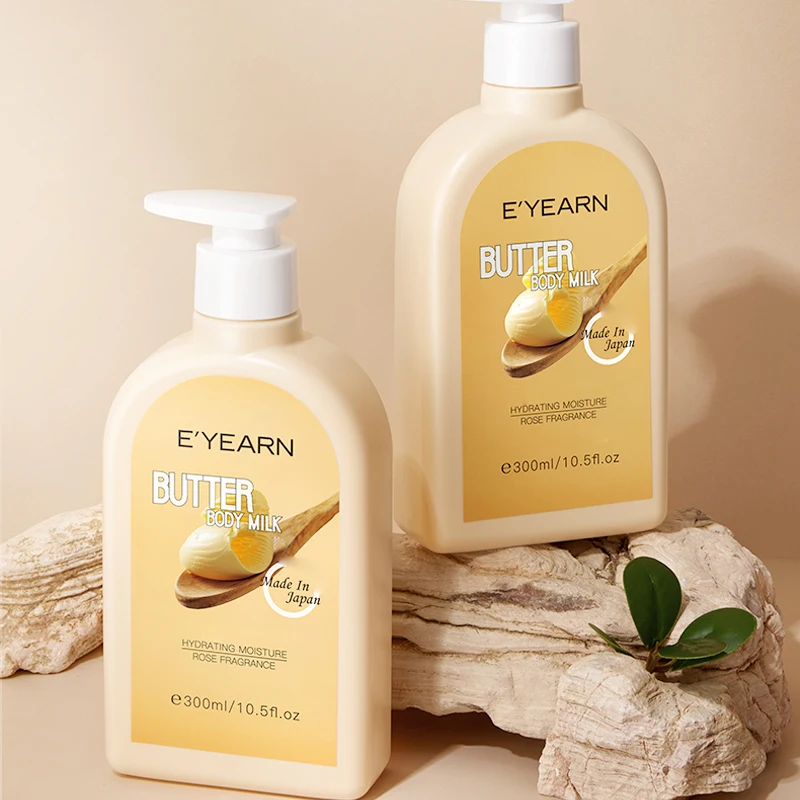 300ml Body Butter Organic Moisturizer Lotion Smooth Rough Soothes Dry Skin Shea Body Butter Cream