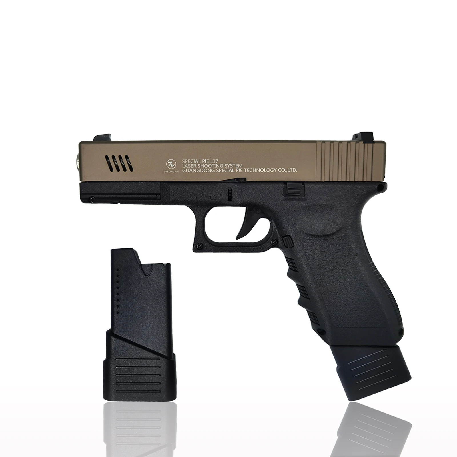 L17Pro  Infrared Recoil Laser Shooting Gun G17lock Dry Fire Laser Shooting Simulator For Indoor Targets Shooting Practice