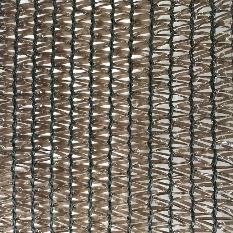 Sun Shade Net Mono+ Tape Yarn Dark Green for Garden