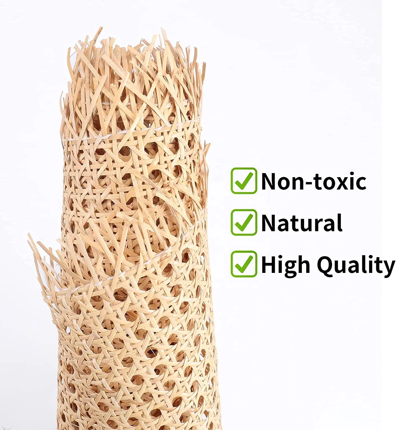 Factory wholesale natural rattan rolls natural rattan raw material rattan cane webbing roll
