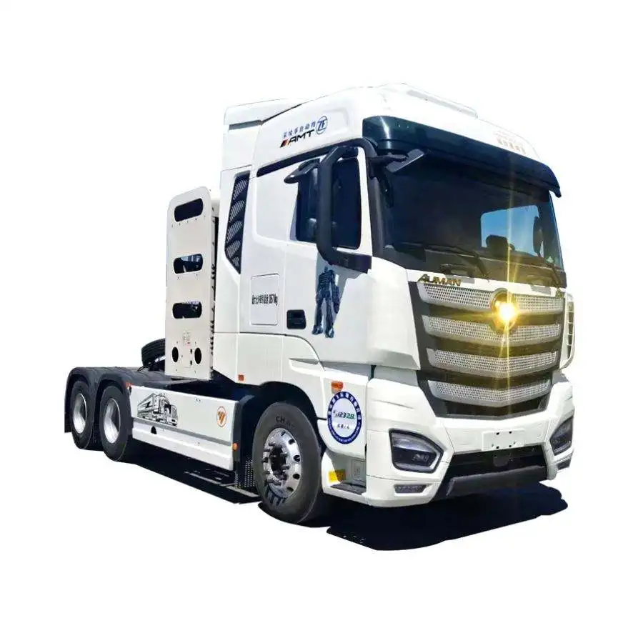 Высокое качество Foton Auman GTL б/у головка грузовика 4wd 6x4 Cng тракторные грузовики низкая цена продажа
