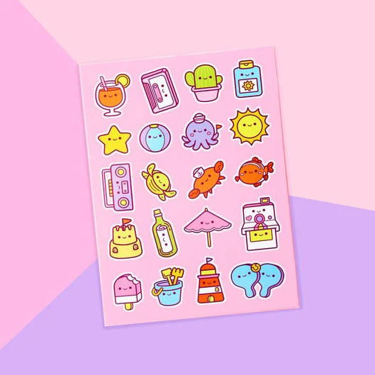 Прозрачные водонепроницаемые наклейки для ежедневника и ежедневника