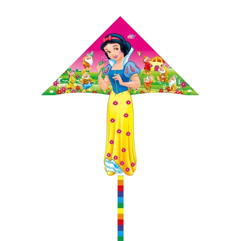 High Quality easy flying custom made delta cartoon kite for kids