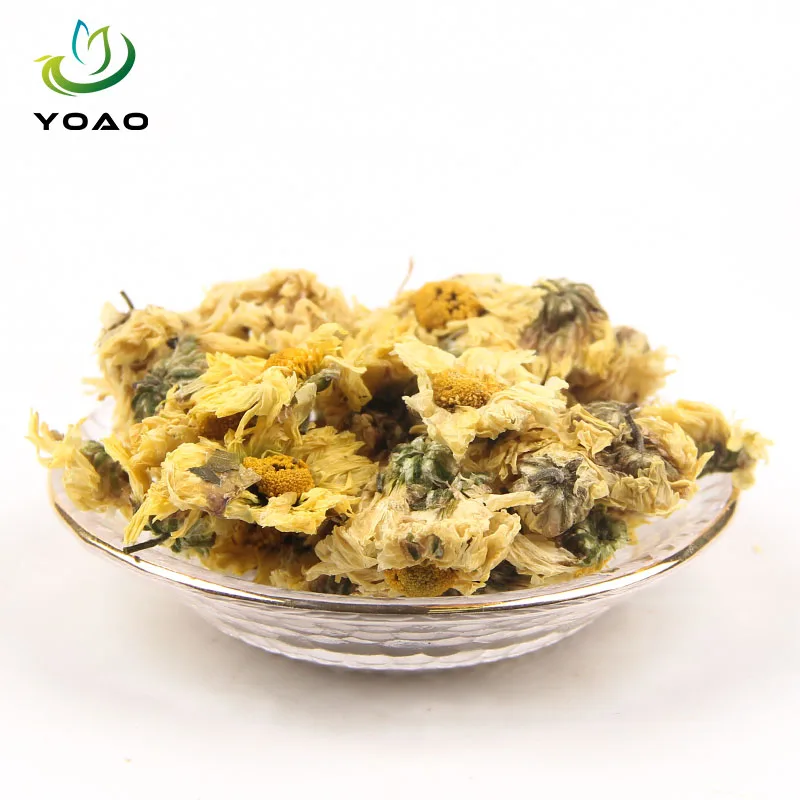 Zero Additives Organic Pure Chinese Herbal Hangzhou White Chrysanthemum Flowers for Tea Drinking Extract Dried Chrysanthemum
