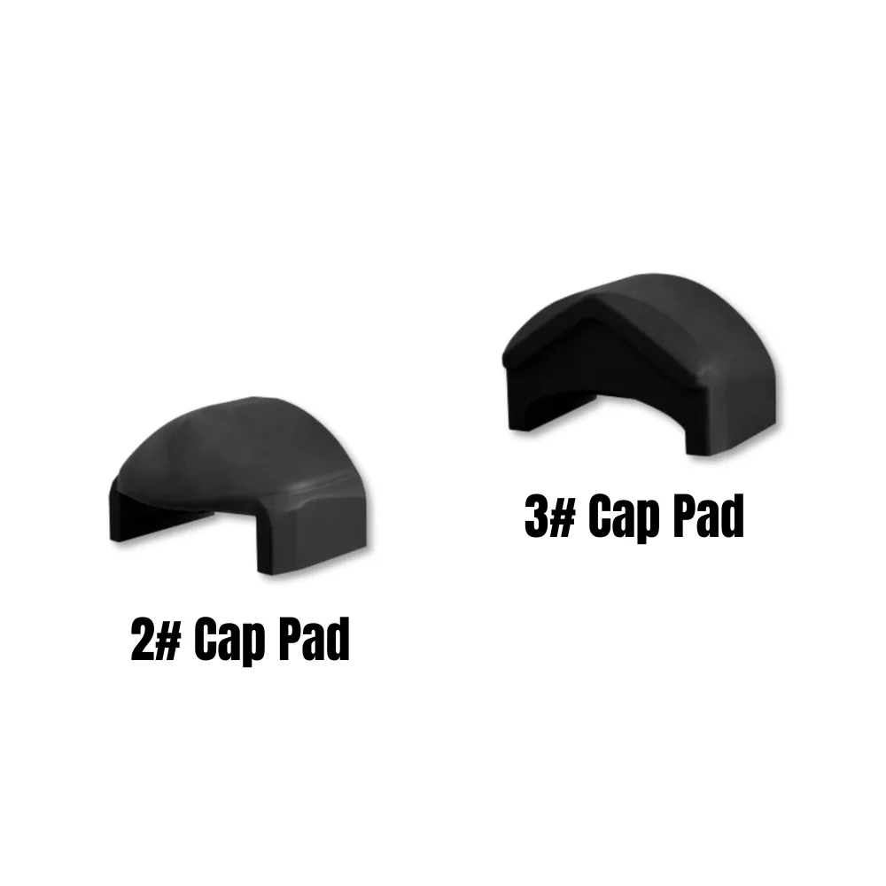 Changeable Cap Press Module 2#Cap Pad Suitable for 6 Panel Hat Which have Middle Seam