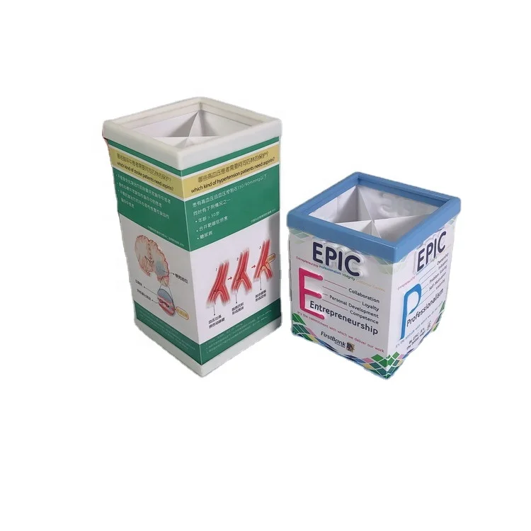 Customized PVC 3D blister pen container medical gift pen holder  Hospital-specific supply