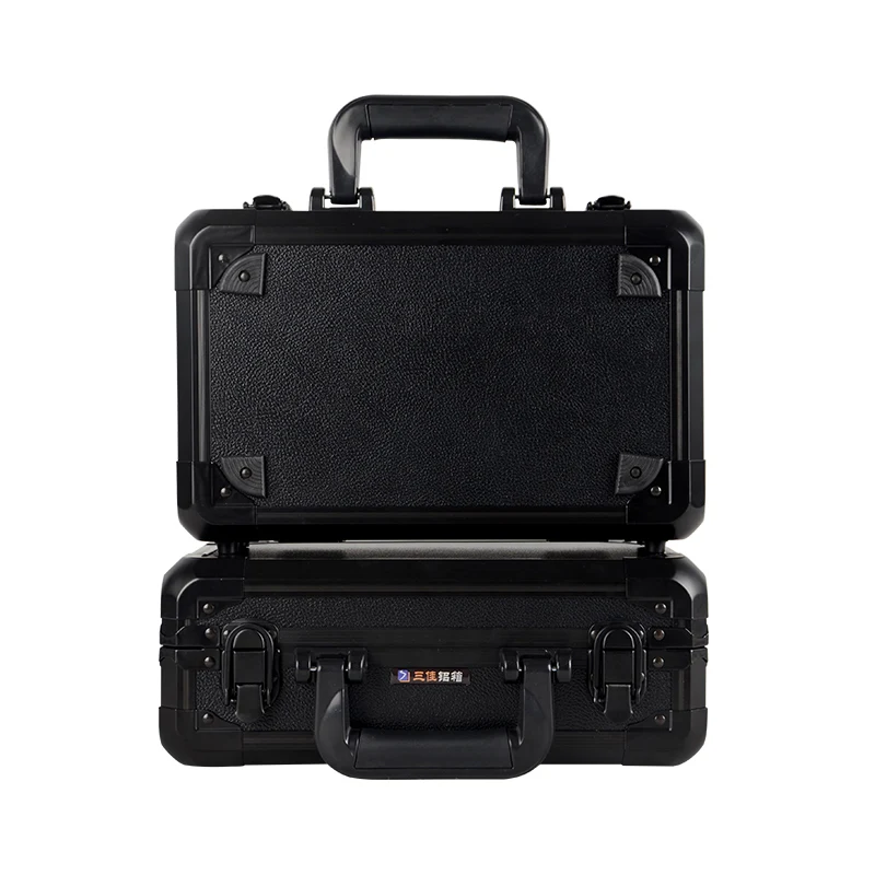 Black aluminum case tool case instrument case