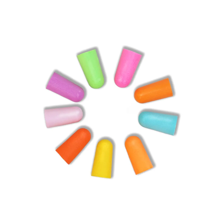 Soundproof Sleeping Earplugs Safety Noise Cancelling Foam Ear Plugs Anti-noise Earplugs Sponge Earplugs