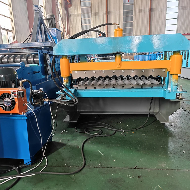 Factory Direct Sales High Quality Full Automatic 988 Corrugated Roof Sheet Roll Forming Machine