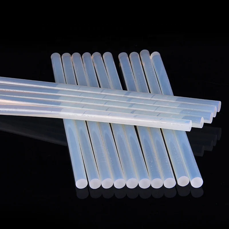 Wholesale price Taiwan 7MM/11MM Transparent Hot Melt Glue Stick For Gun