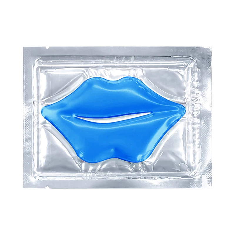 Hot selling Bulk Lip Pads Moisturizing Collagen Gel Lip Mask Sheet Hydrating Orange Crystal Collagen Exfoliating Lip Mask