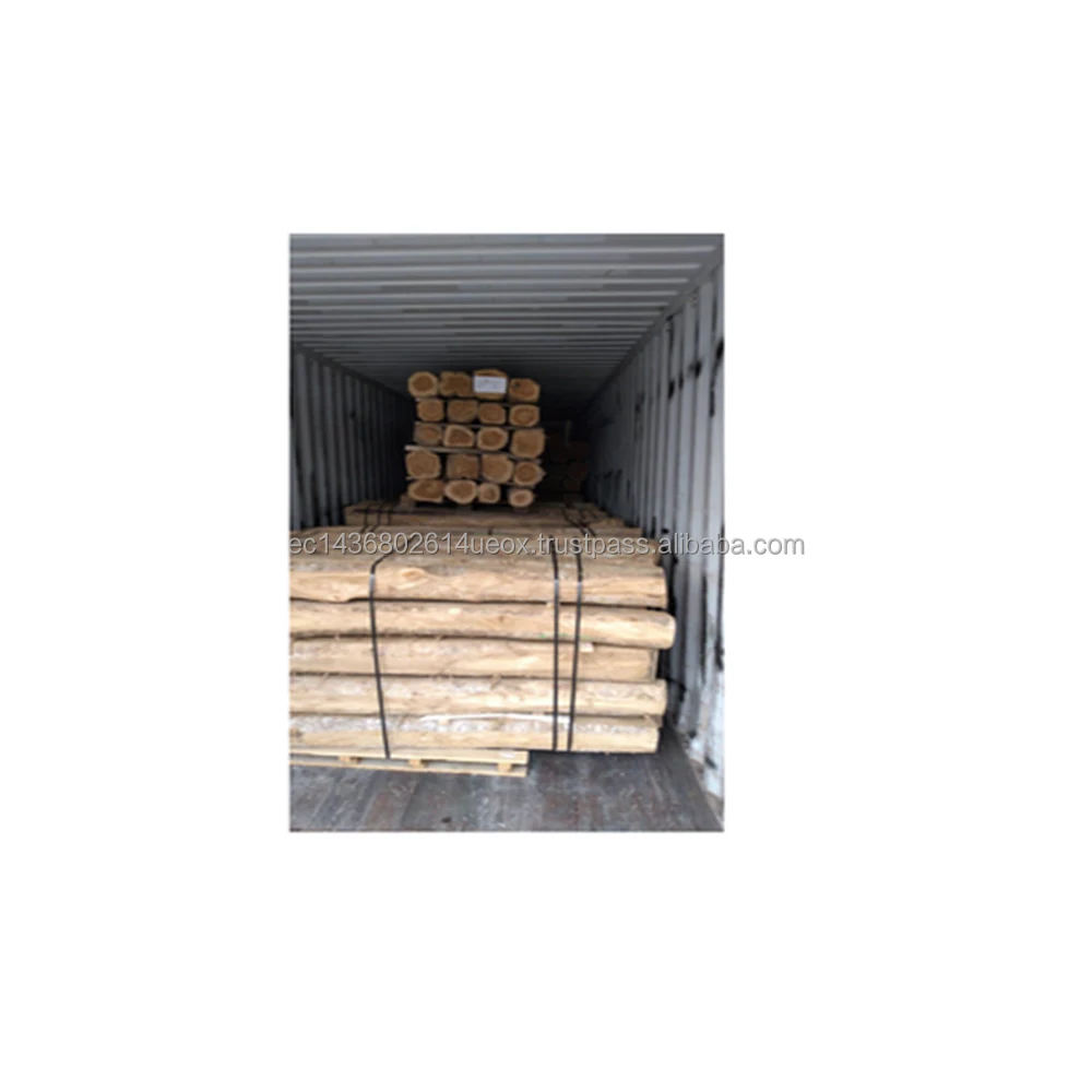 high quality timber logs set of ceramic fiber round price hardwood logs