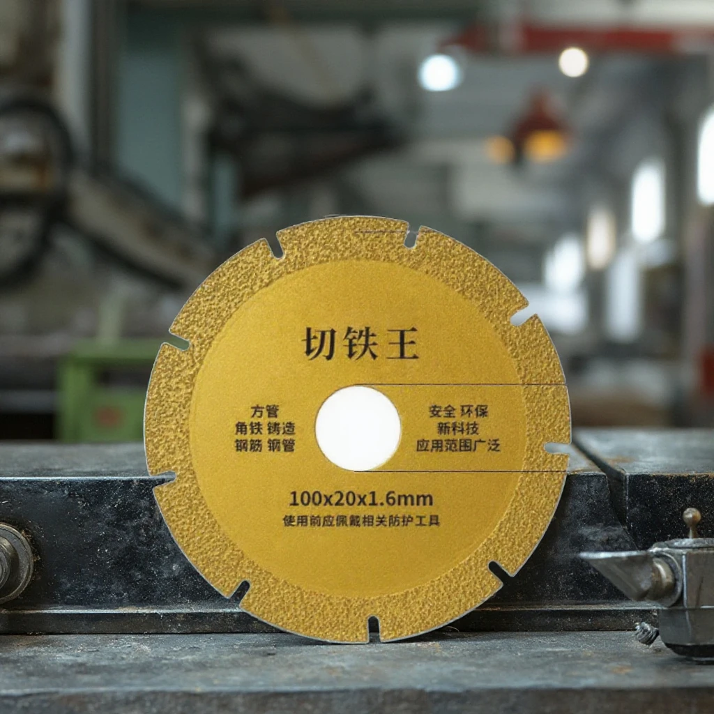 4 Inch Round Steel Cutting Blade Ceramic Tiles Glass Jade Cast Iron Stone Hot Press Process Power Tool Accessories OEM Supported