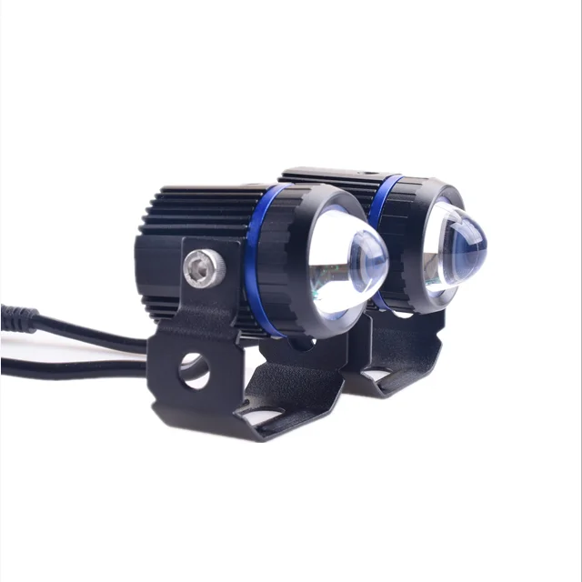 Dual Color 40W M1A New Aluminum Alloy High Power Motorcycle Led Headlight Head Light