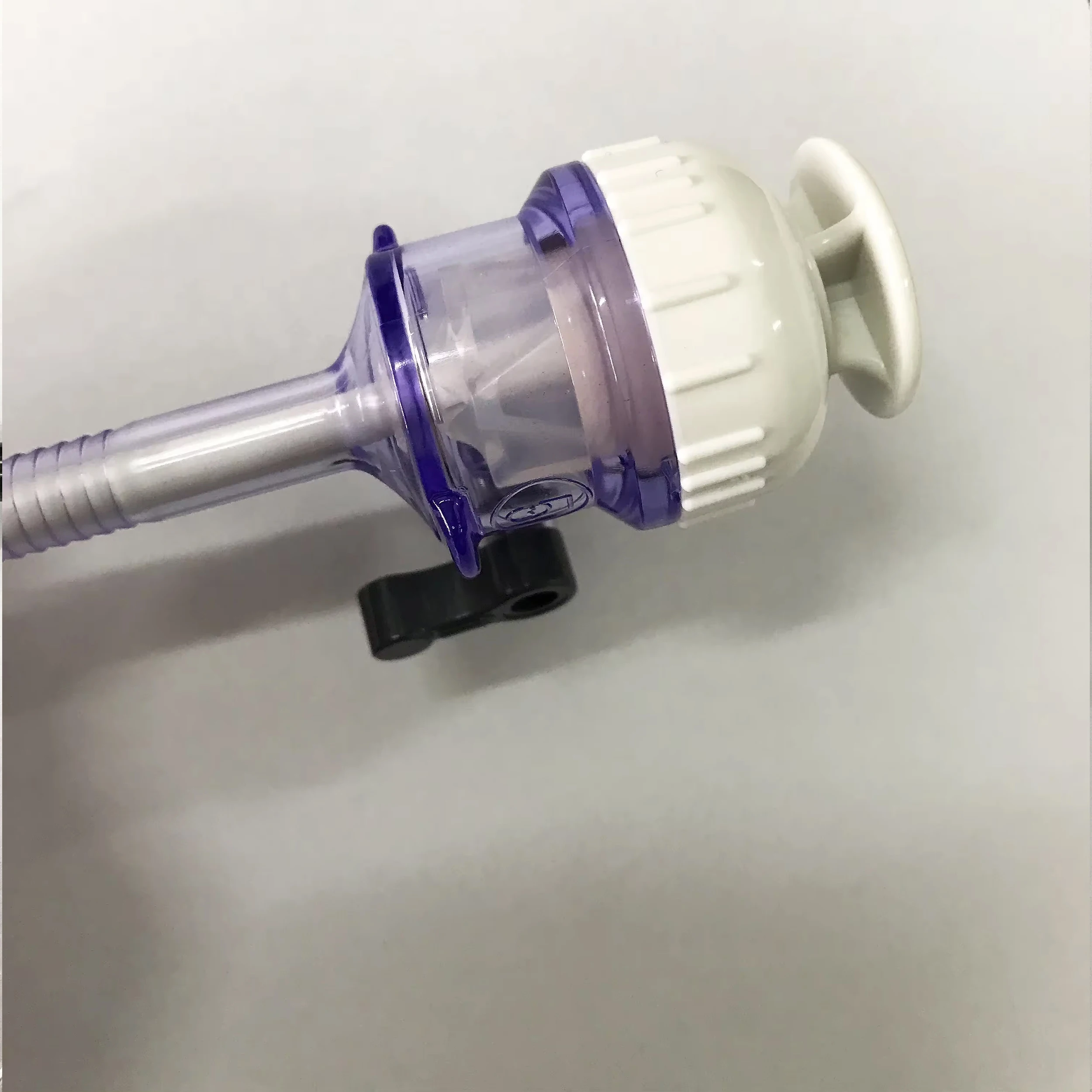 10*112mm Disposable bladeless Ordinary Trocar with 5-10.8mm Inner Pore Channel Plastic and Steel Material