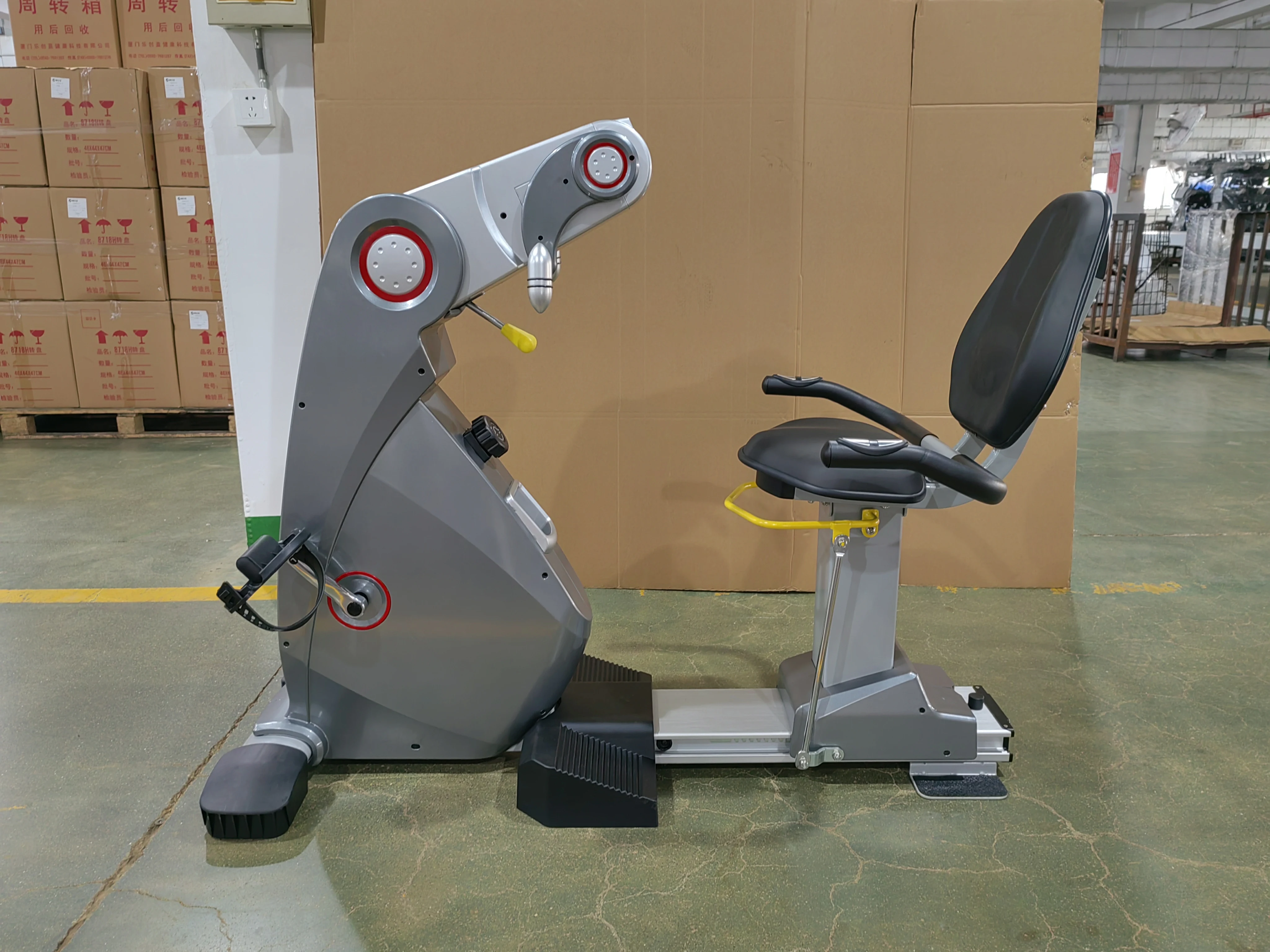 TOPFIT high level Exercise Bike physiotherapy bike Dual motion complete bike