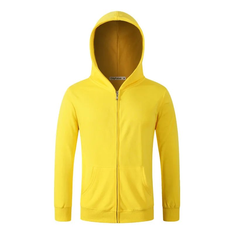 Various printing processes Solid Color hoodies supplier