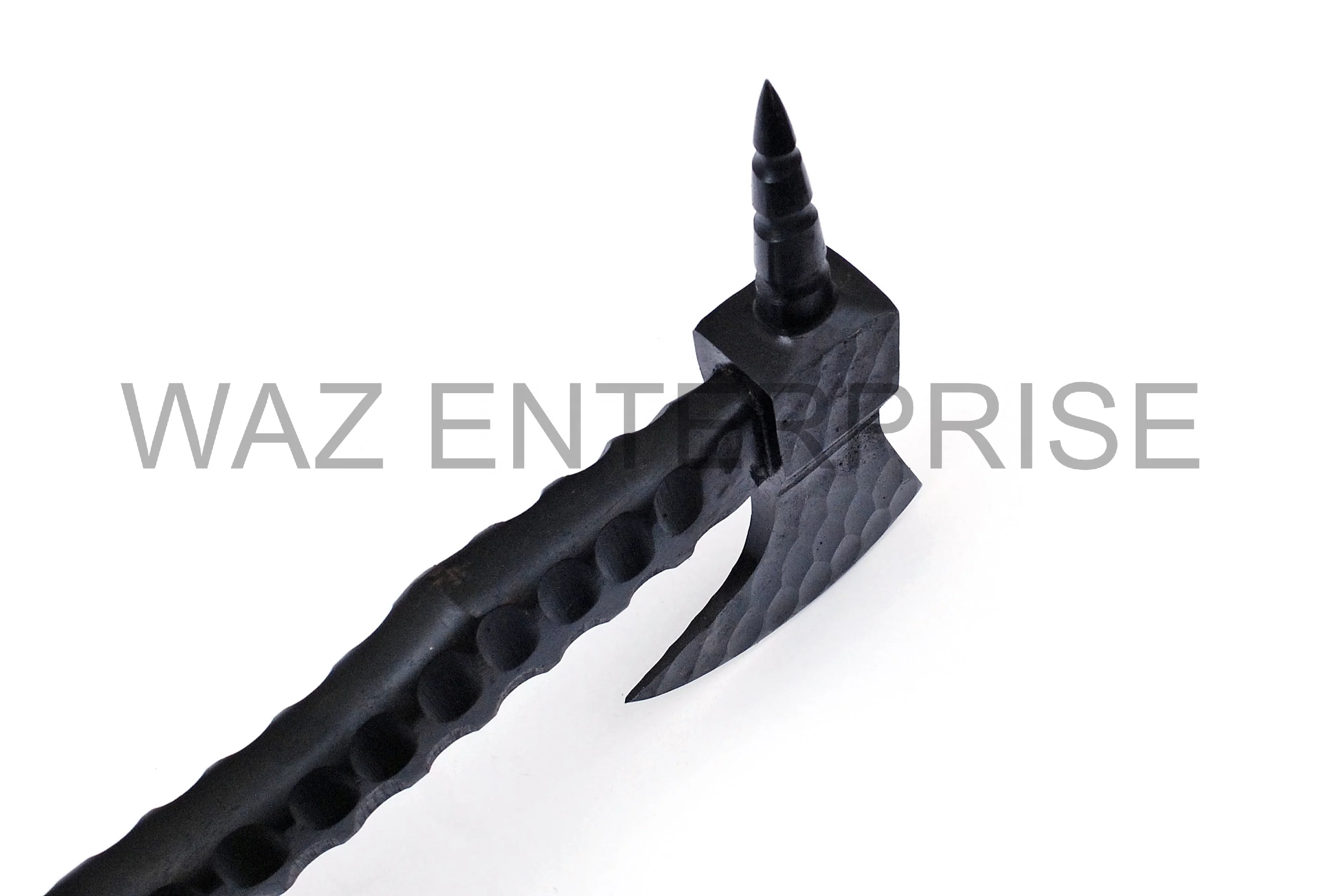 
FORGED VIKING AXE BLACK FORGED BLADE BLACK WOOD 