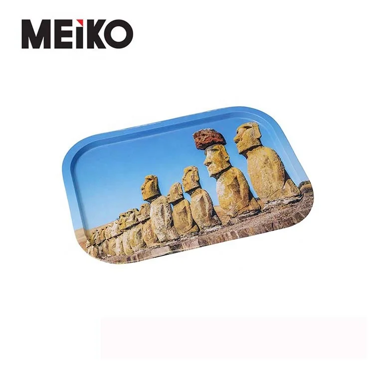 Food Serving Tray Custom Rolling Tray Tin Wholesale High Quality Custom Metal Ashtray