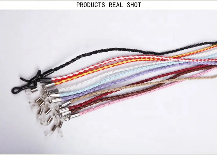 Sun Glasses Accessories Quality And Cheap Leather Eye Glasses Eyewear Strap Glasses Cord Spectacles Rope Strap