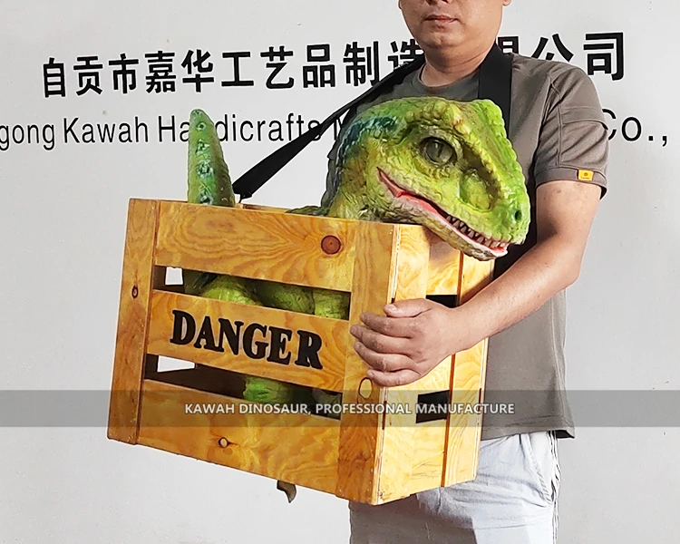 Lifelike Cute Baby Dragon Puppet Dinosaur Baby Hand Puppet On Sale