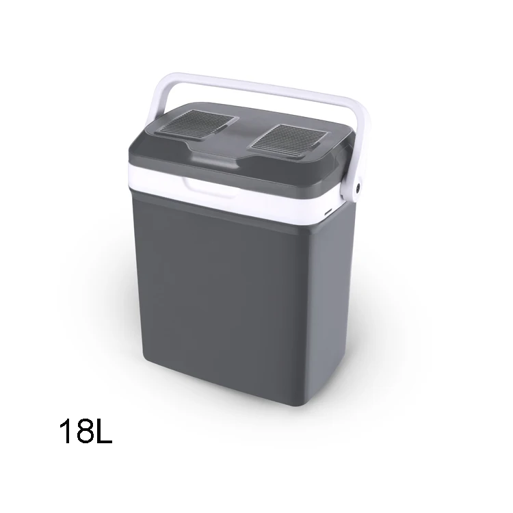 18L 12 volt mini Camping Freezer Box  Car Fridge with built battery