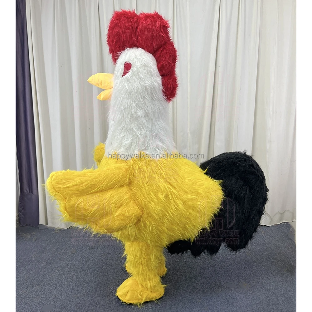 Wholesale custom inflatable rooster cartoon costume commercial 1.6M 2m 2.6m mascot costume