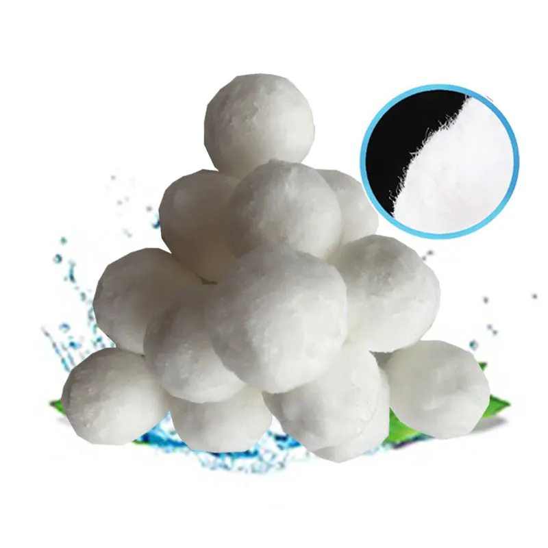 
High Efficiency Filter Media Bio Fiber Ball for Water Treatment 