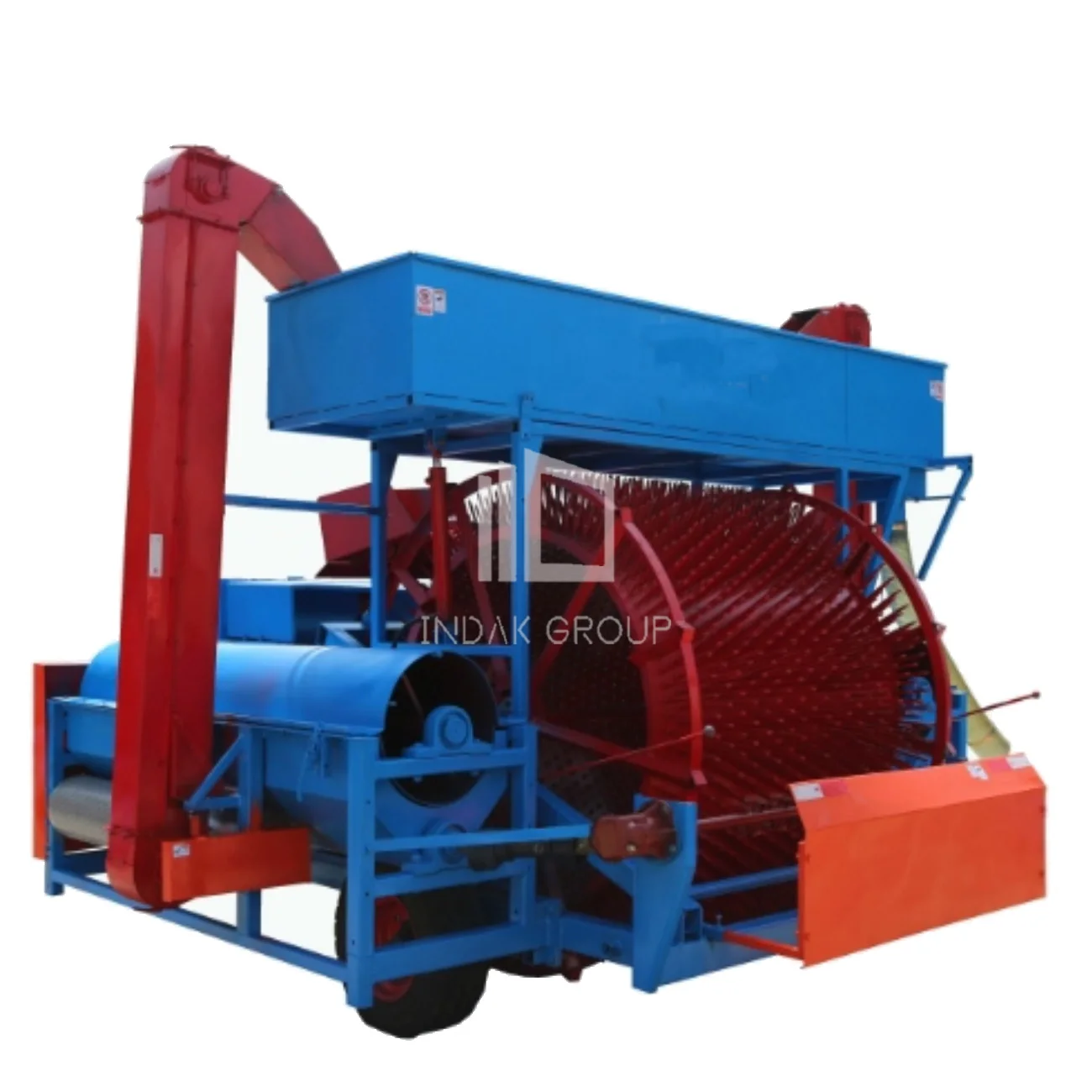 Seed melon harvesting machine/seed extracting machine