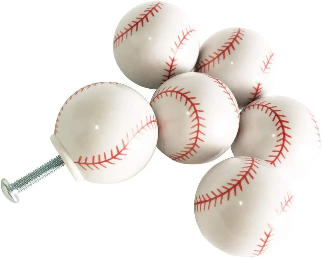 PL KID room  ball shape knobs  cute  Drawer wardrobe  cabinet pulls carton knobs handle  for children room