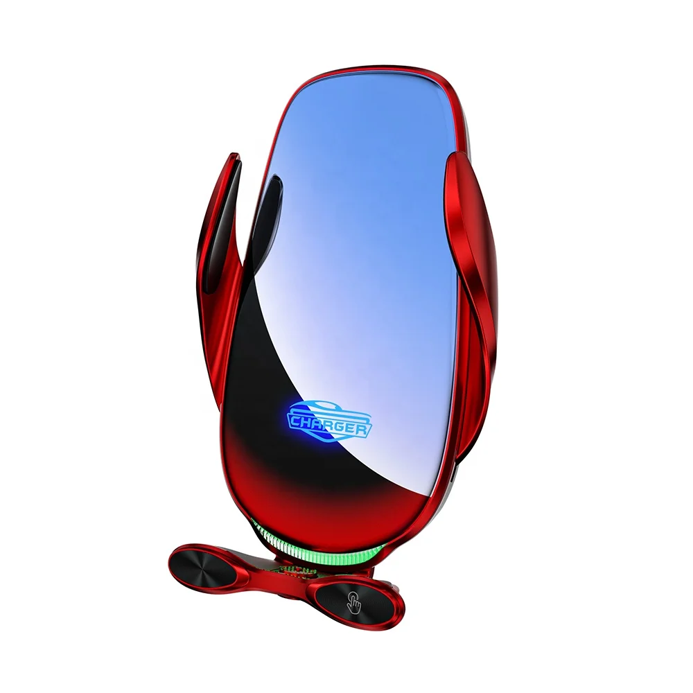 Wireless Car Charger 15W Qi Fast Charging Auto-Clamping Car Phone Mount Air Vent Phone Holder for iPhone 14 13/12/12Pro max