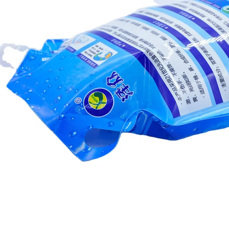 Good Quality Antiseep Spout Pouch Doypack For Laundry detergent Packaging