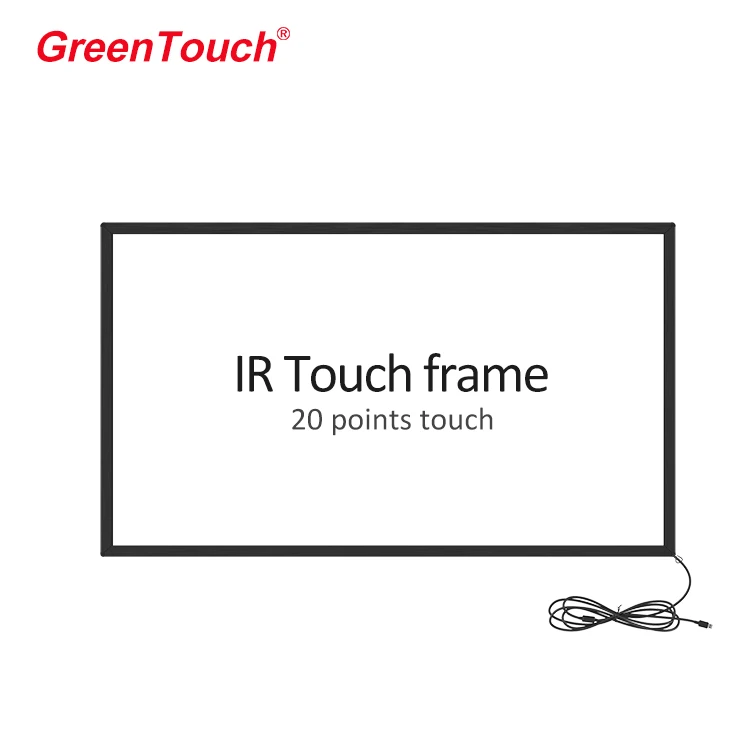 GreenTouch 42 inch Infrared Multi Touch Frame IR Touch Screen Overlay Kit