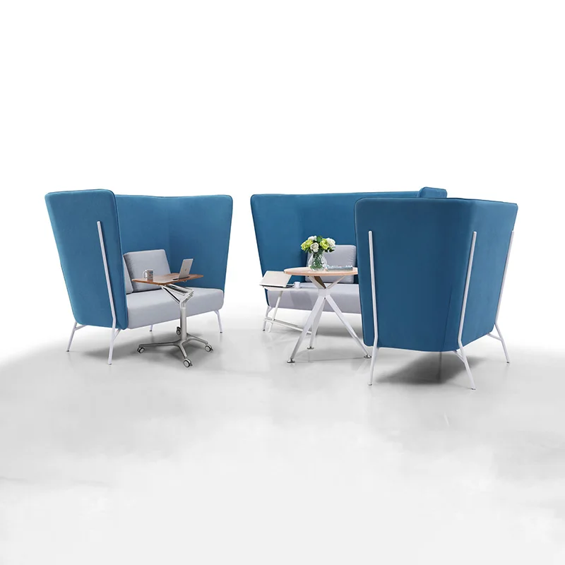 FLYA Commercial Office Furniture Hotel Library Coffee Shop Carrel Public Area Meeting High Back Sofa