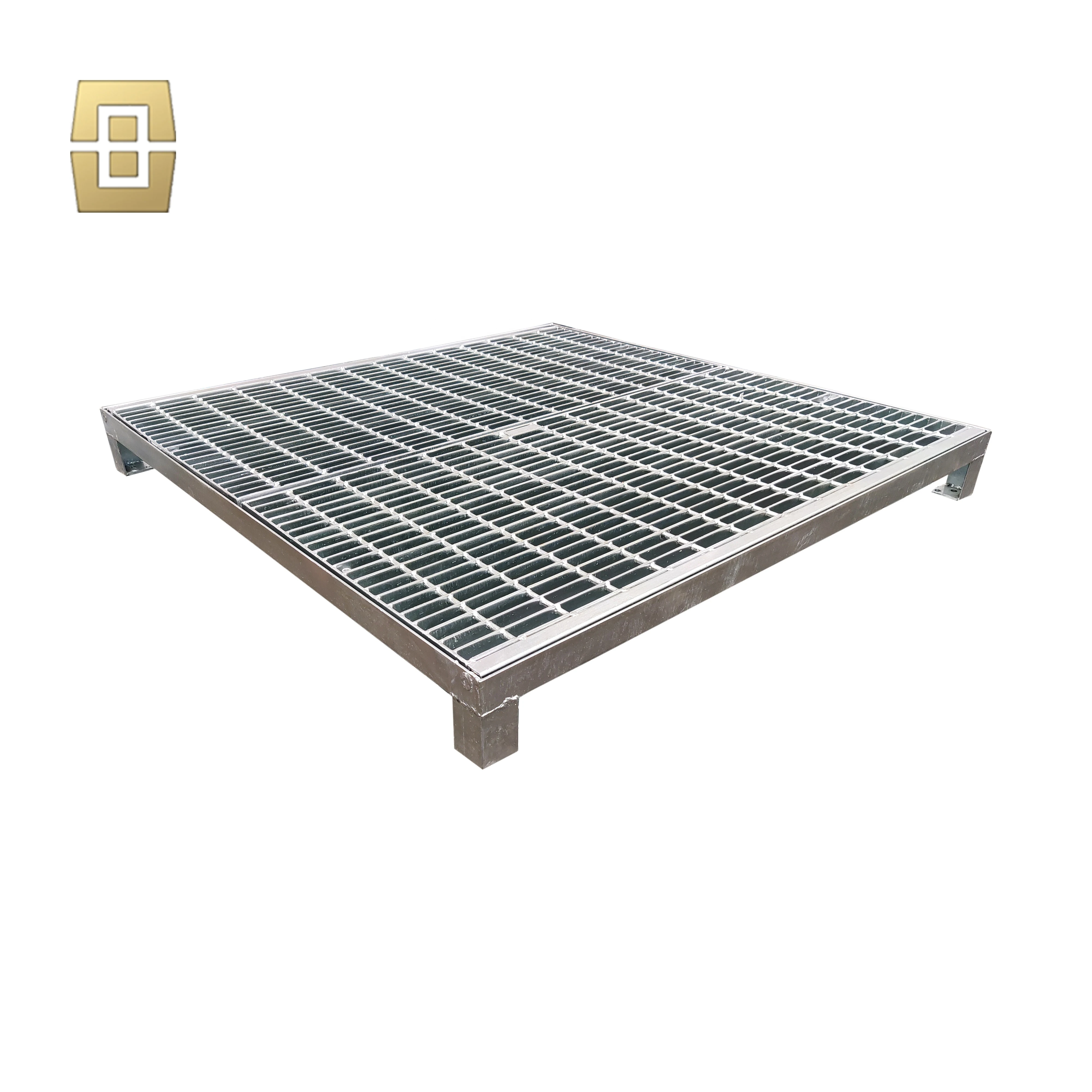 Hot Dip Galvanized Gully Cover Round Manhole Cover Drain Cover