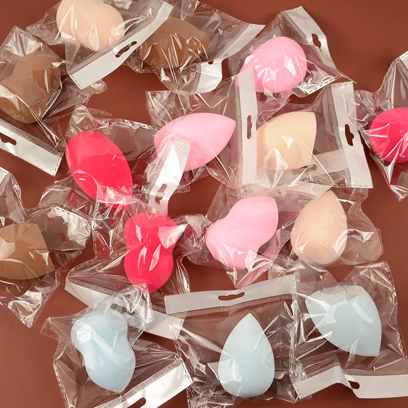 Multi-Color Makeup Sponge Wholesale Custom Logo Latex-Free Beauty Makeup Blender Foundation Sponge