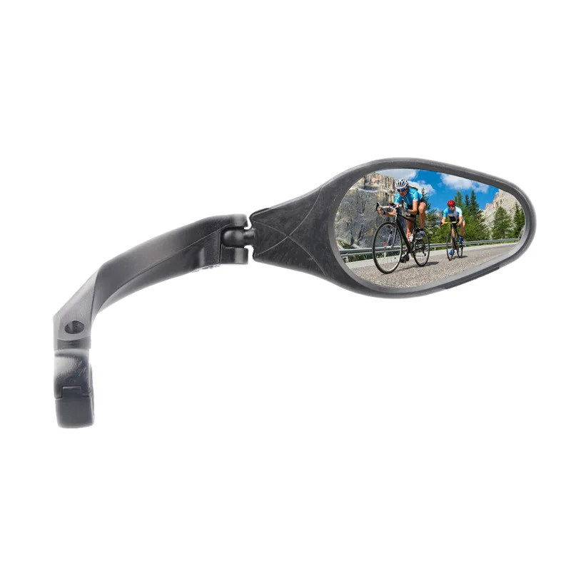 RTS Bike Rearview Mirrors Adjustable Clearer Vision Stainless Steel Mirror 360 Degree Rotatable Handlebar Mirrors for Bicycle