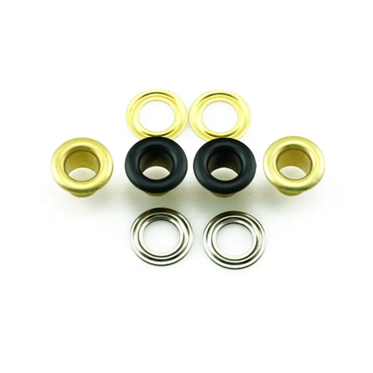 factory supply shoe curtain handbag garment brass metal grommet eyelets
