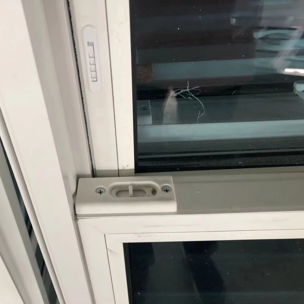 Factory American Sash Window Vertical Double Glass Window Double Hung Window With Tilt