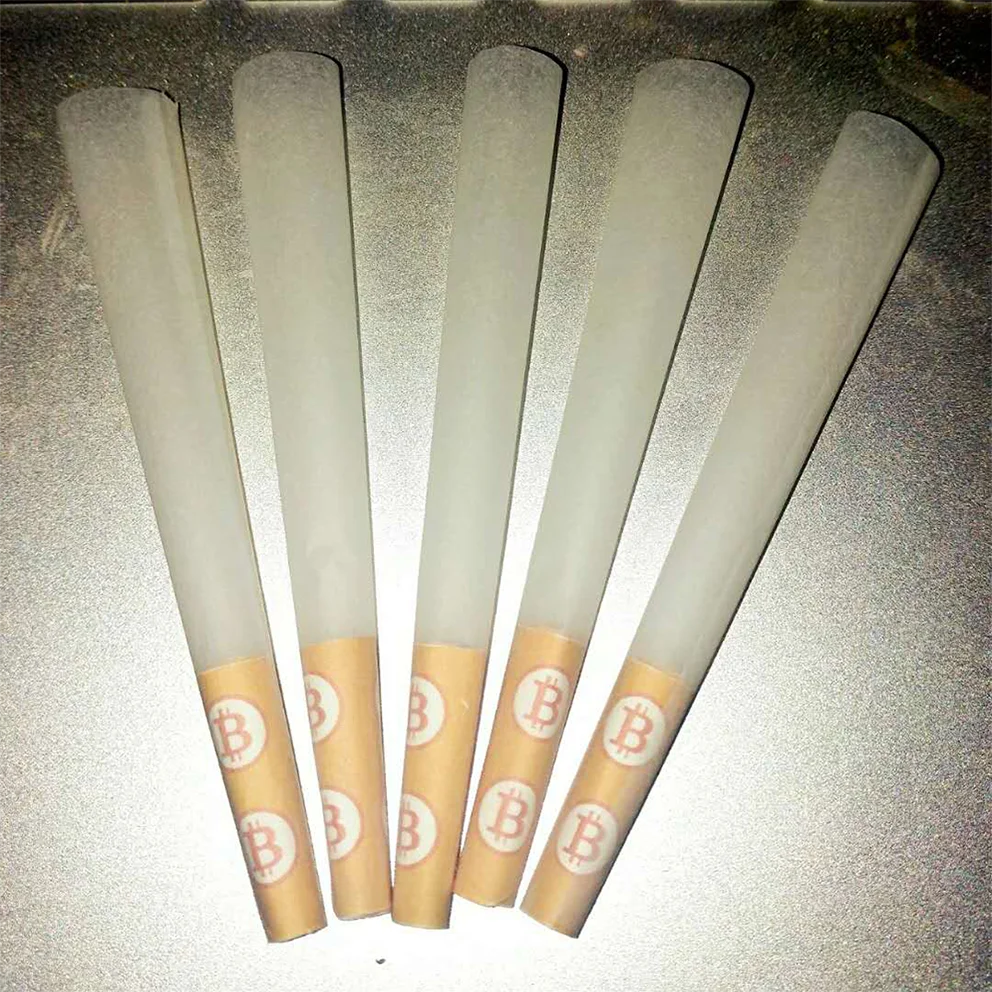 preroll cone OEM Natural Gum Organic Paper Organic Cones Custom Smoking Paper King Size Slim Cones Rolling Paper