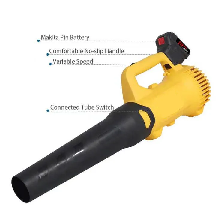 High Quality  Portable Cordless Leaf Vacuum Cleaner Fan Dust Snow Garden Air Blowers