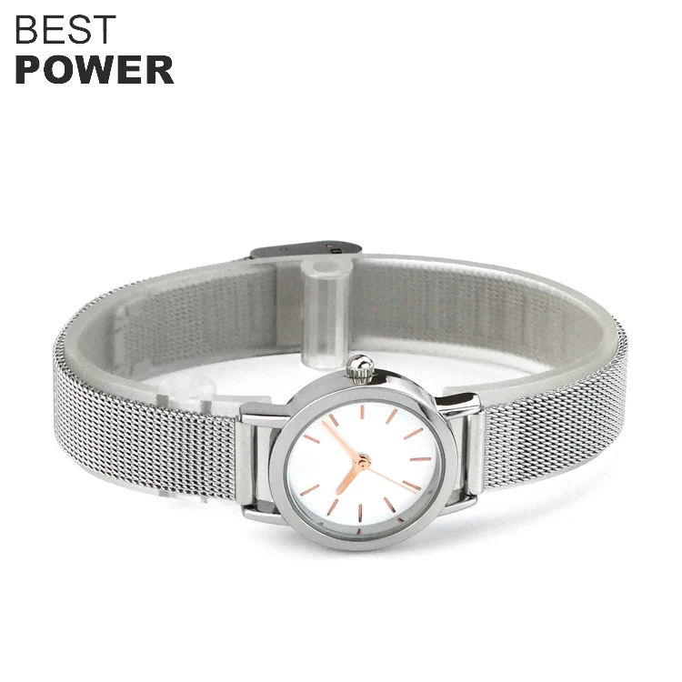 Fashion Women Analog fashion Watches Stainless Steel Mesh Band Quartz Wrist watch